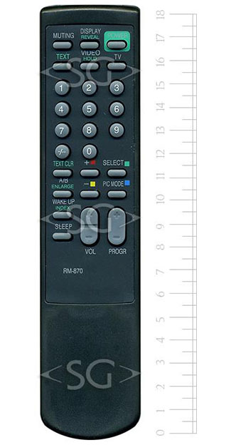 Пульт дистанционного управления для SONY RM-870